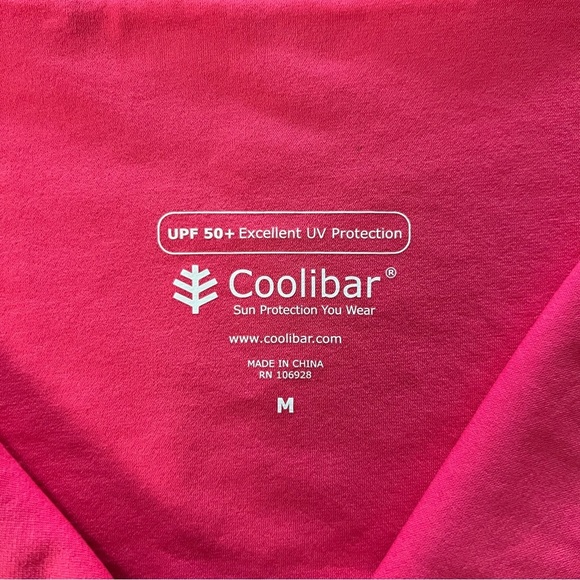 NWT Coolibar UPF 50+ Pink Purple Floral Halter Neck Sun Dress size medium - Picture 7 of 11